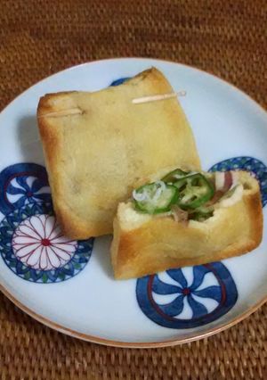 納豆と長いもの袋詰め-レシピのメイン写真