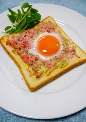 簡単！ハムとチーズのすごもりトースト-レシピのメイン写真