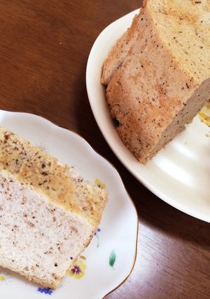 紅茶シフォンケーキ☆卵黄卵白同量で簡単☆-レシピのメイン写真