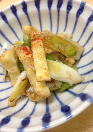 油揚げ揚げ⤴︎ネギ焼きんぐ-レシピのメイン写真