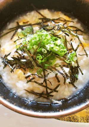 通販の冷凍かにの肩肉でカニ雑炊-レシピのメイン写真