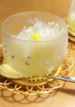 甜茶のシャーベット-レシピのメイン写真