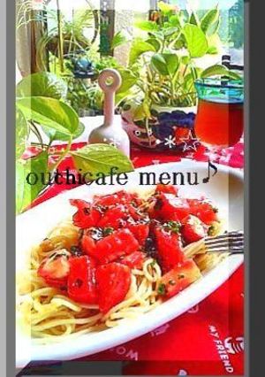 スイチリとトマトの混ぜるだけパスタ♪-レシピのメイン写真