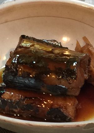 さんまの骨まで食べれる生姜煮-レシピのメイン写真