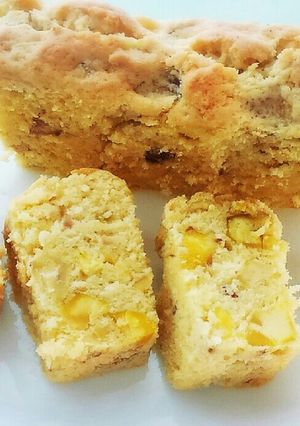 簡単!茹で栗のパウンドケーキ♪-レシピのメイン写真