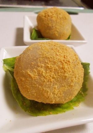 レンジで♡わらび餅の白あん包み-レシピのメイン写真