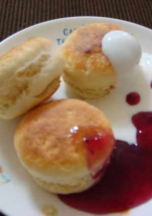 スコーンの新しい食べ方＆手抜き方(笑)-レシピのメイン写真