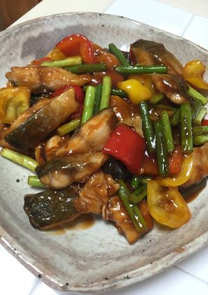 鯖の甘酢炒め-レシピのメイン写真