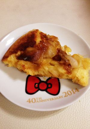 マーガリンと代用できるりんごケーキ!-レシピのメイン写真