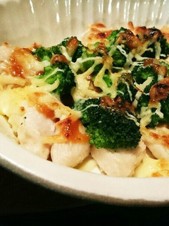 鶏肉とブロッコリー*マヨみそチーズ焼き-レシピのメイン写真