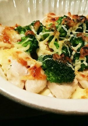 鶏肉とブロッコリー＊マヨみそチーズ焼き-レシピのメイン写真