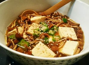 株とりなめこ・おくら・豆腐のとろとろ煮-レシピのメイン写真