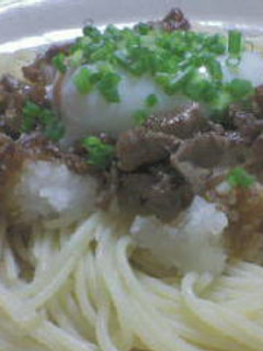 牛肉みぞれ冷製パスタ-レシピのメイン写真