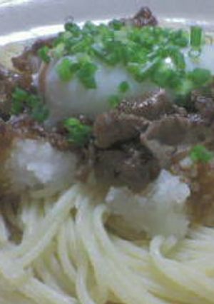 牛肉みぞれ冷製パスタ-レシピのメイン写真