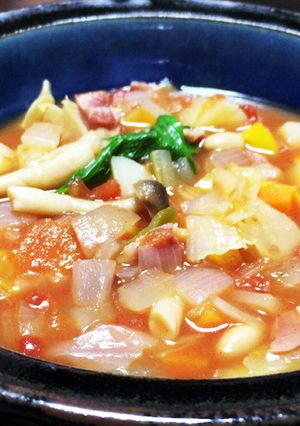 野菜たっぷり♡ポカポカ温活ミネストローネ-レシピのメイン写真