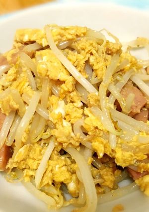 みんな大好き！スパムのもやし炒め！-レシピのメイン写真