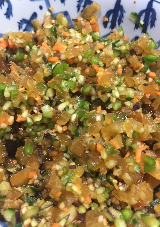 ピリ辛だし風野菜の漬物-レシピのメイン写真