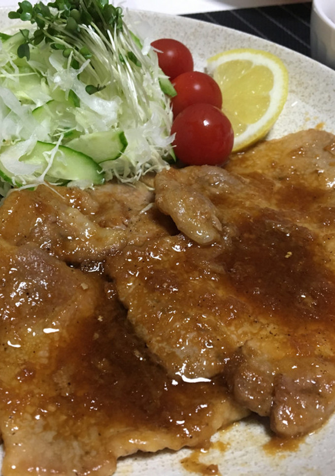 我が家の豚の生姜焼き-レシピのメイン写真