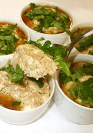 小さな豆腐とひき肉の茶碗蒸し♪簡単レンジ-レシピのメイン写真