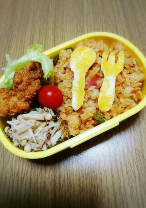 ちゃちゃっと(*^^*)ケチャップごはん-レシピのメイン写真