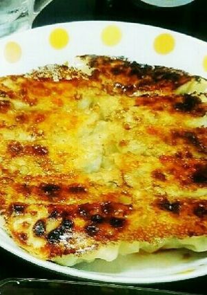 お肉屋で売ってた惣菜餃子簡単レシピ-レシピのメイン写真