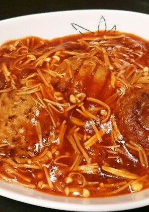 冷凍ハンバーグで煮込みハンバーグ風-レシピのメイン写真