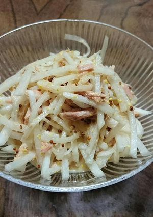 簡単・時短！ ツナと大根のさっぱりサラダ-レシピのメイン写真