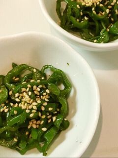 ピーマンだけの無限ピーマン-レシピのメイン写真