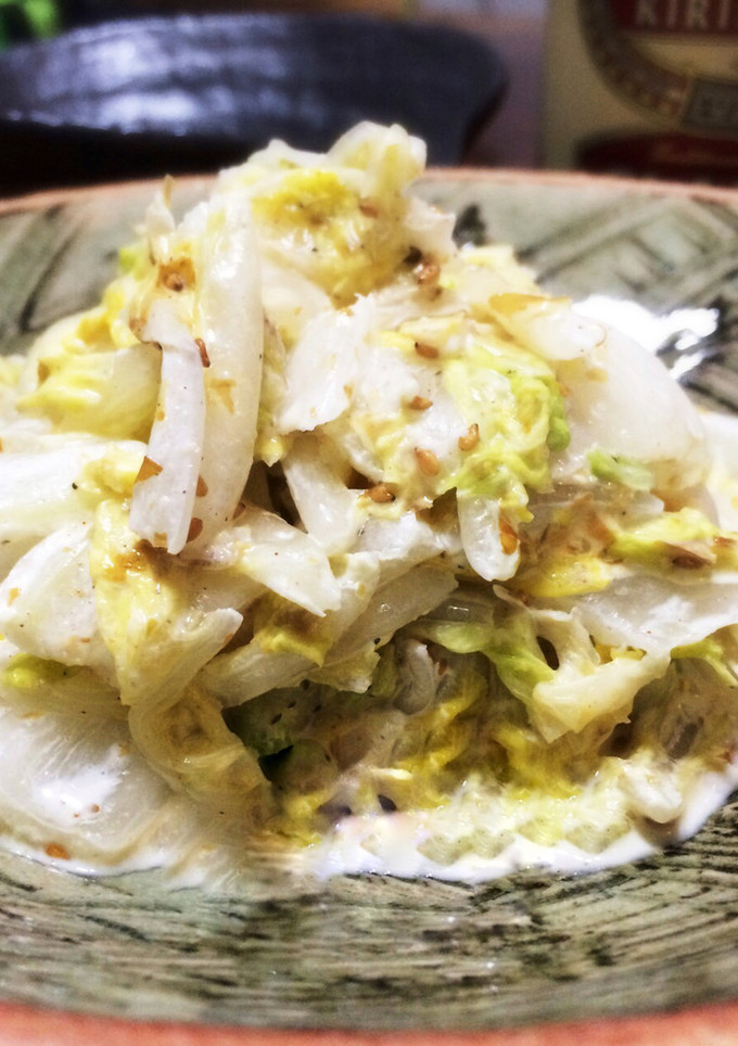 たっぷり白菜のおかか柚子胡椒和え-レシピのメイン写真