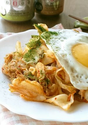 糸こんにゃくdeキムチ焼きそば-レシピのメイン写真