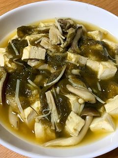 とろろときのこのあんかけ豆腐-レシピのメイン写真