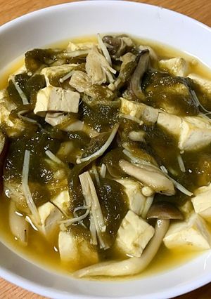とろろときのこのあんかけ豆腐-レシピのメイン写真