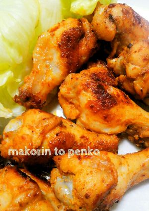 簡単!鶏手羽元で*ジャークチキン-レシピのメイン写真