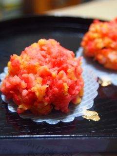 秋の練り切り菓子「紅葉」-レシピのメイン写真