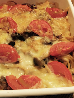 カリカリもちもち*スパゲティグラタン-レシピのメイン写真
