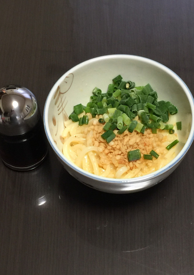 丸亀風の釜玉うどん(だし醤油)-レシピのメイン写真