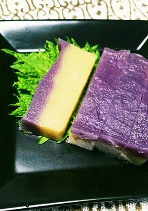 ２色の芋羊羹-レシピのメイン写真