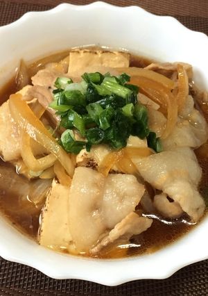 お手軽簡単！肉豆腐（すき焼き風）-レシピのメイン写真