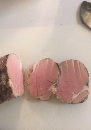 脂身少ないヒレ肉のお酒のつまみ-レシピのメイン写真
