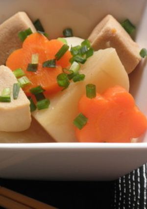 かぶと高野豆腐のシンプル煮-レシピのメイン写真