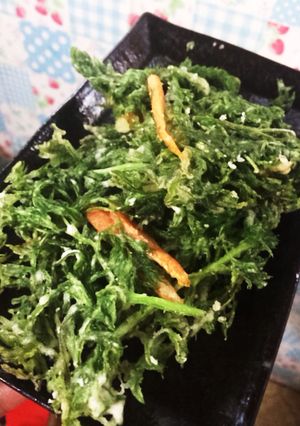 人参の葉-レシピのメイン写真