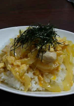 麺つゆで簡単！親子丼-レシピのメイン写真
