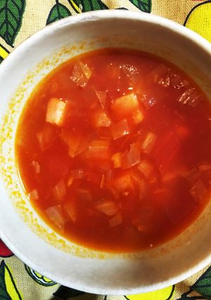 ほっとするミネストローネ風スープ-レシピのメイン写真