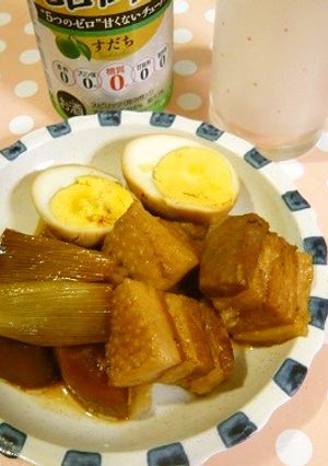 簡単☆豚の角煮-レシピのメイン写真