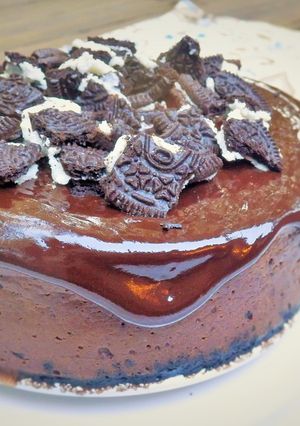 ヌテラチョコレートチーズケーキ-レシピのメイン写真