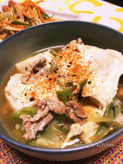 麺つゆで簡単!節約!肉豆腐♡-レシピのメイン写真