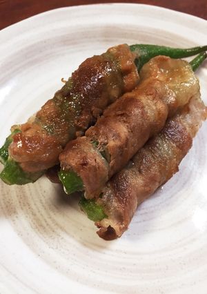 おくらの豚肉巻き-レシピのメイン写真