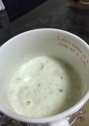 離乳食☆中期 バナナ豆乳-レシピのメイン写真