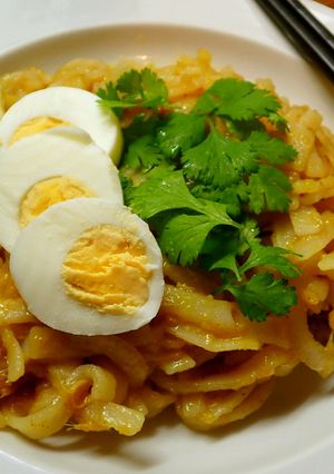 ミャンマー風カレーサラダうどん-レシピのメイン写真
