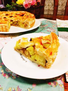 食欲の秋✨ゴロゴロ薩摩りんごパイ-レシピのメイン写真